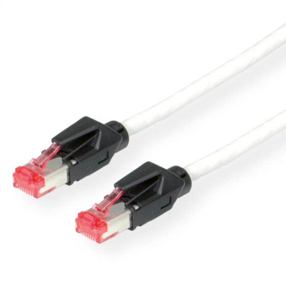ROTRONIC-SECOMP Draka Comteq S/FTP Patch cable Cat6 - Grey - 10m - 10 m