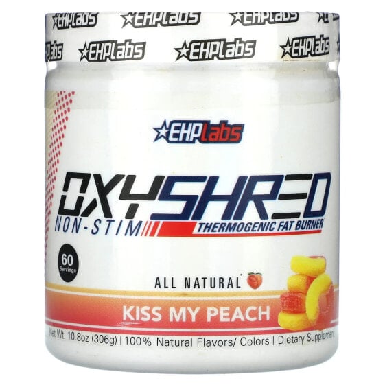 OxyShred Non-Stim, Thermogenic Fat Burner, Kiss My Peach, 10.8 oz (306 g)