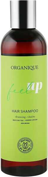 Shampoo mit Matcha Tee, grünem Kaviar und Arginin