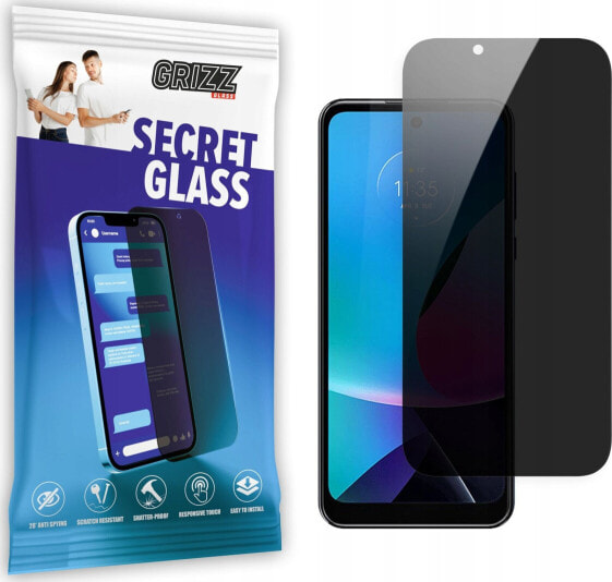 GrizzGlass Szkło prywatyzujące GrizzGlass SecretGlass Motorola Moto G Play 2023