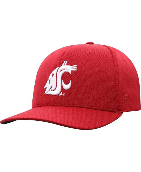 Men's Crimson Washington State Cougars Reflex Logo Flex Hat