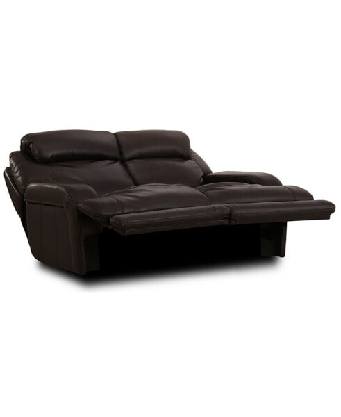 CLOSEOUT! Daventry 84" 2-Pc. Leather Sectional Sofa With 2 Power Recliners, Power Headrests And USB Power Outlet