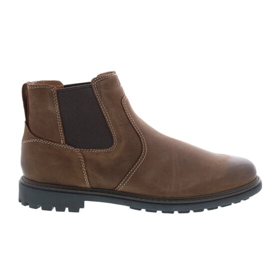 Ботинки мужские Florsheim Field Plain Toe Gore Boot коричневые Chelsea Boots