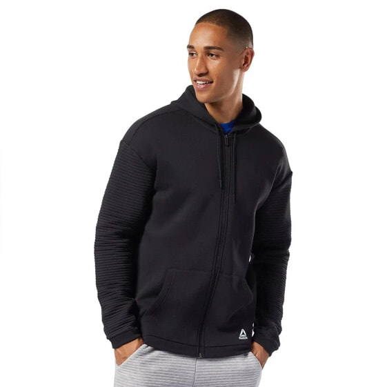 REEBOK Workout Ready full zip sweatshirt