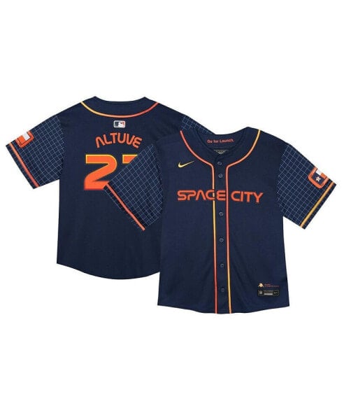 Toddler Jose Altuve Navy Houston Astros City Connect Limited Player Jersey