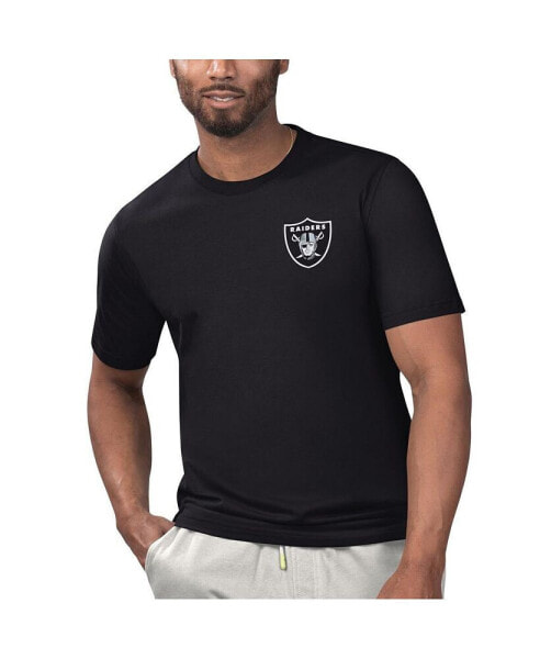 Men's Black Las Vegas Raiders Licensed to Chill T-Shirt