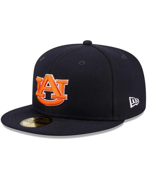 Men's Navy Auburn Tigers Evergreen 59FIFTY Fitted Hat
