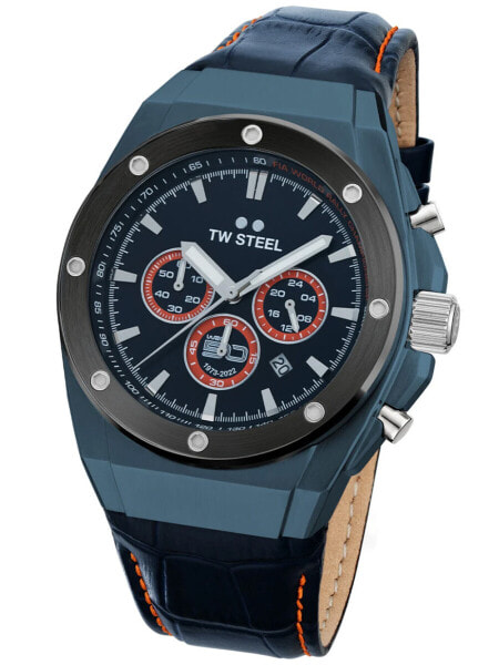 Наручные часы Stuhrling Men's Brown Genuine Leather Strap Watch 42mm.