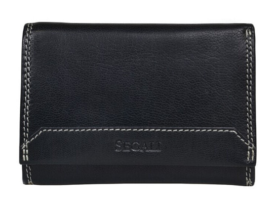 Women´s leather wallet 7023 Z black