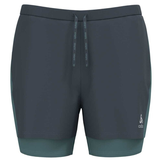 ODLO 2 En 1 Essential 3 Inch Shorts