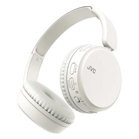 Беспроводные наушники JVC HA-S36W Wireless со встроенным микрофоном, Bluetooth, белые.