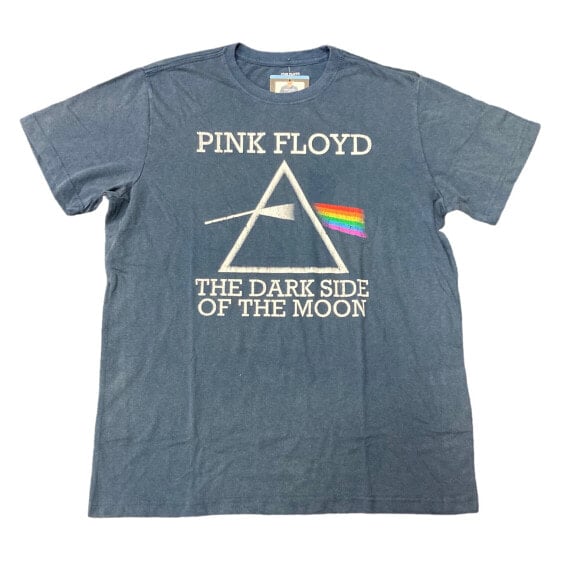 Pink Floyd Men's Vintage Mineral Wash Crewneck Short Sleeve Band Tee