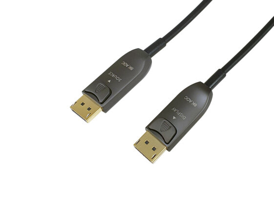 Equip DisplayPort 1.4 St/St 15m 8K/60Hz komp.HDCP schwarz - Digital/Display/Video