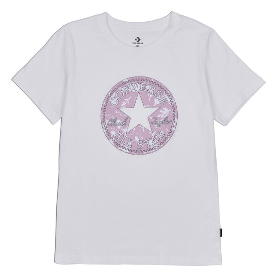 Converse Fall Floral Patch Grapphic Tee