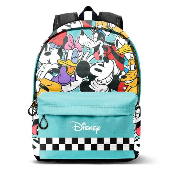 DISNEY Mickey Mouse Squares Hs Fan 2.0 Backpack