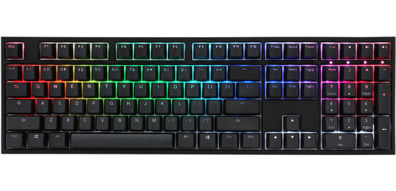 Ducky ONE 2 RGB - Full-size (100%) - USB - Mechanical - RGB LED - Black