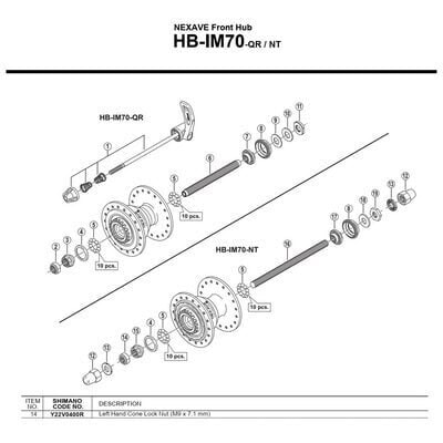 SHIMANO HB-IM40