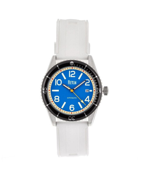 Men Gage Rubber Watch - Navy/White, 42mm