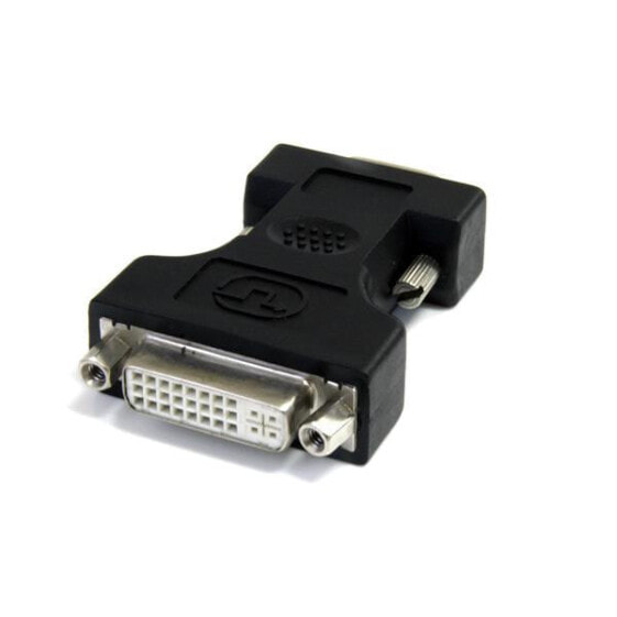 StarTech.com DVI to VGA Cable Adapter - Black - F/M - VGA - DVI-I - Black