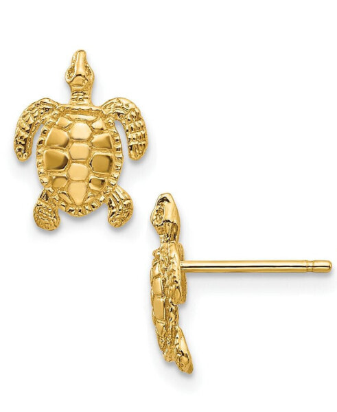 Серьги Macy's Sea Turtle Stud  in 14k Gold