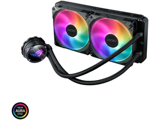 ASUS ROG Strix LC II 280 ARGB all-in-one liquid CPU cooler(AIO) with Aura Sync,