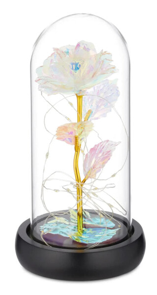 Искусственные цветы Relaxdays Ewige Rose im Glas