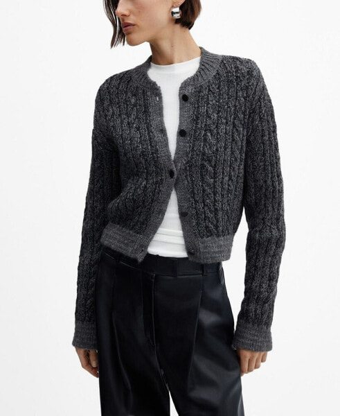 Women's Button Knit Cardigan