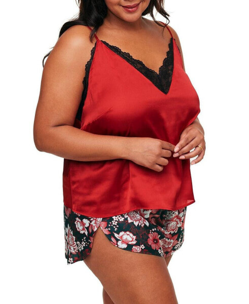 Plus Size Linny Pajama Camisole & Shorts Set