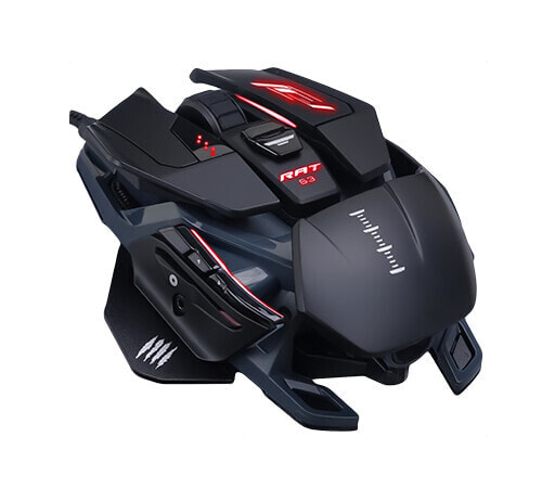 Mad Catz R.A.T. Pro S3 - Right-hand - Optical - USB Type-A - 7200 DPI - 8000 fps - Black
