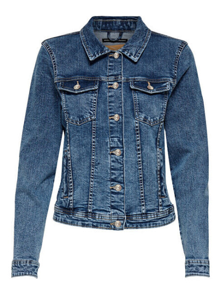 Women´s jacket Tia Dnm Jack and Bb Mb Bex02 Medium Blue Denim