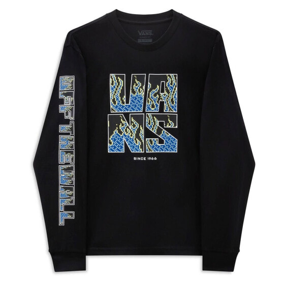 VANS Digi Flames long sleeve T-shirt