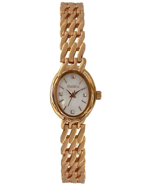 Часы Elgin Rose Gold-Tone Slanted Watch