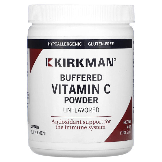 Витамин C в порошке с буфером Kirkman Labs, 7 унций (198,5 г)