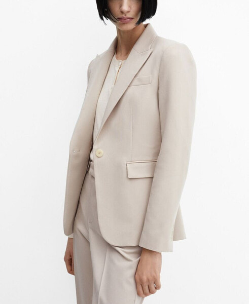 Women's Fitted Suit Blazer