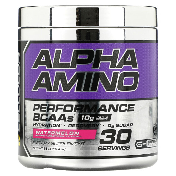 Alpha Amino™, Performance BCAAs, Watermelon, 13.4 oz (381 g)