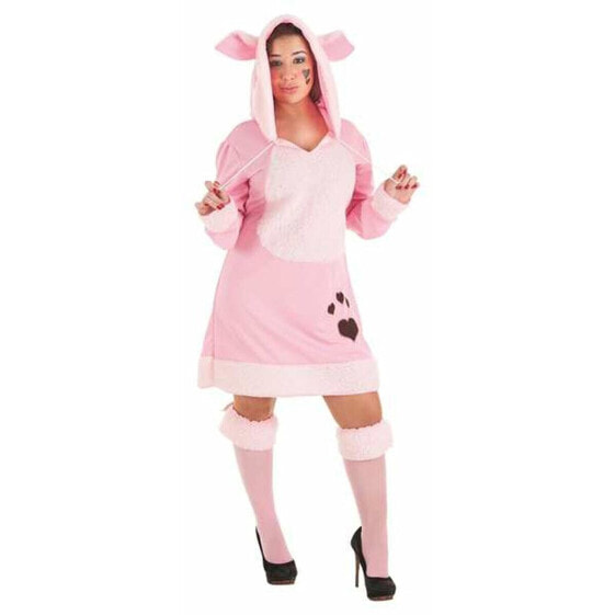 Costume for Adults Little Piggy Pink