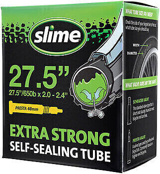 Slime Self-Sealing Tube 27.5" x 2.0-2.4", 48mm Presta Valve