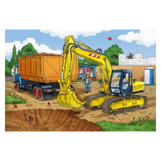 Schmidt Baggerpuzzle 40 Teile