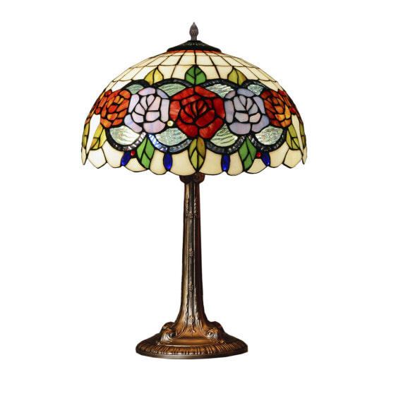 Настольная лампа Viro Rosy разноцветная цинк 60 Вт 40 x 60 x 40 см