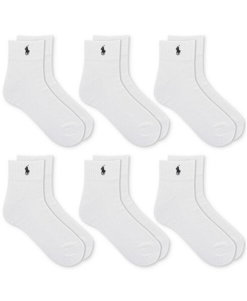 Men's 6-Pk. Performance Sport Quarter Socks