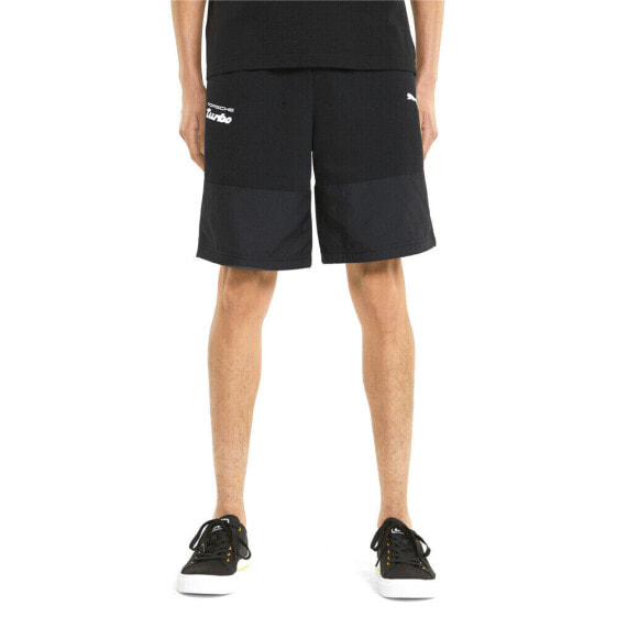 Puma Pl Sweat Shorts Mens Black Casual Athletic Bottoms 53377601