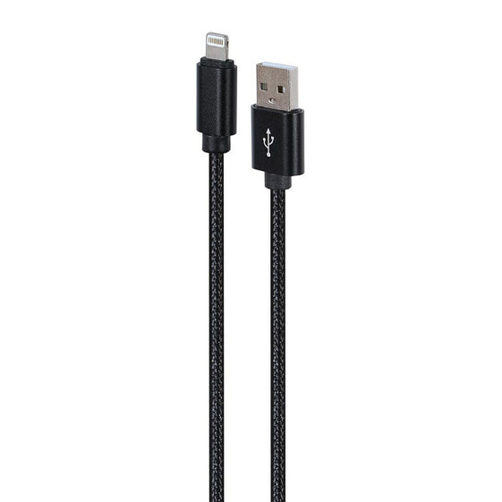 Кабель USB—Lightning GEMBIRD CCDB-mUSB2B-AMLM-6 Чёрный 1,8 m