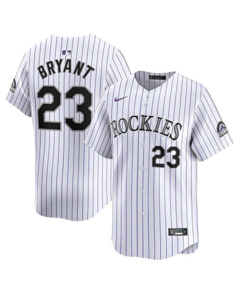 Men's Kris Bryant White Colorado Rockies Home Limited Player Jersey