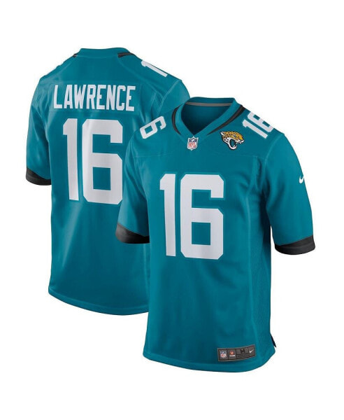 Big Boys Trevor Lawrence Teal Jacksonville Jaguars 2021 NFL Draft First Round Pick Game Jersey