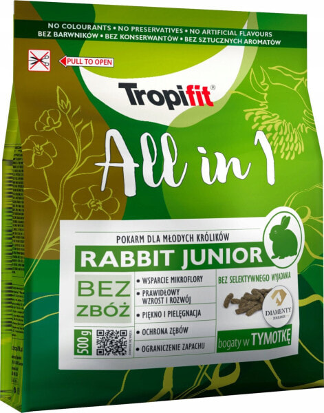 Tropical TROPIFIT ALL IN 1 RABBIT JUNIOR 500g