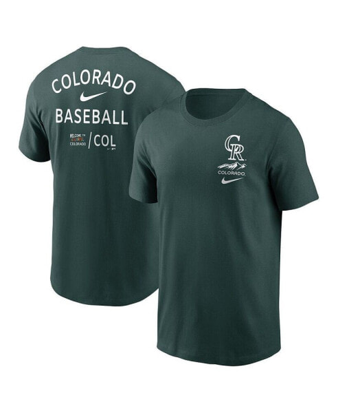 Men's Green Colorado Rockies City Connect 2-Hit T-shirt