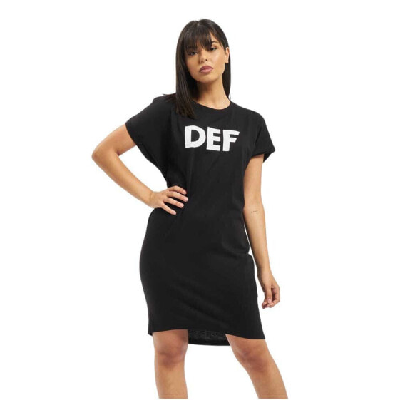 Платье DEF с коротким рукавом Агунг Logo