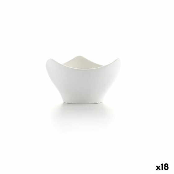 Белое керамическое блюдо Ariane Alaska Mini 9 x 5,6 x 4,3 см (18 штук)