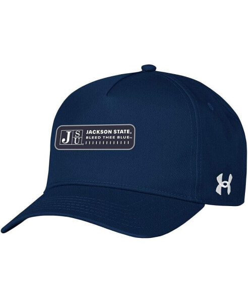 Men's Navy Jackson State Tigers 2023 Sideline Adjustable Hat