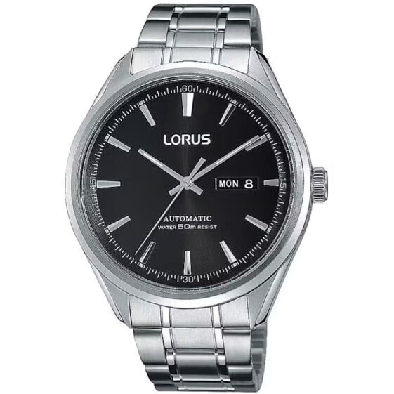 Мужские часы Lorus RL435AX9 Чёрный Серебристый